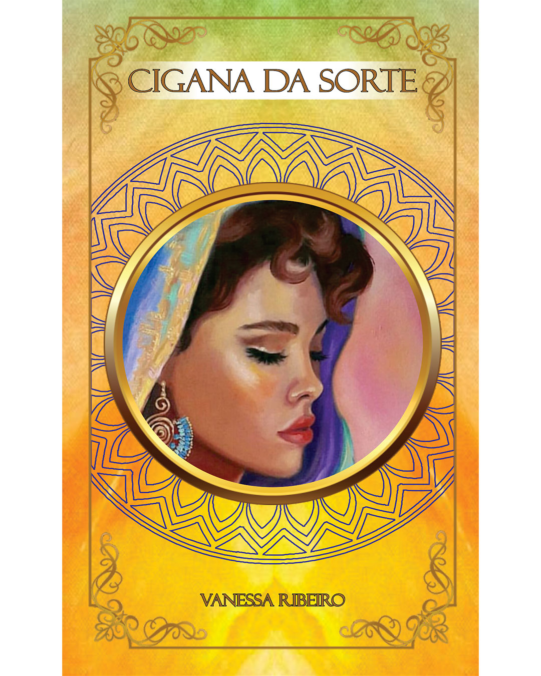 Capa do Baralho Cigano Cigana da Sorte
