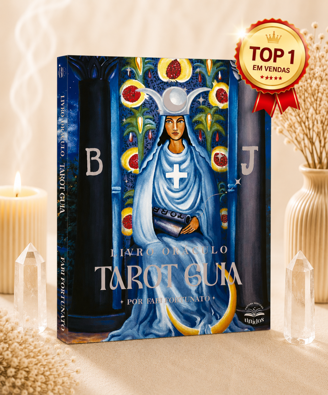 Tarot Guia Livro-Oráculo por Fabi Fortunato