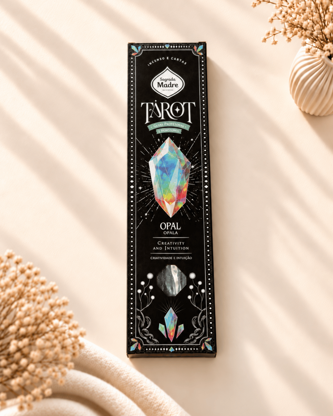 Incenso Tarot Gemas – Opalo – Criatividade e Intuição