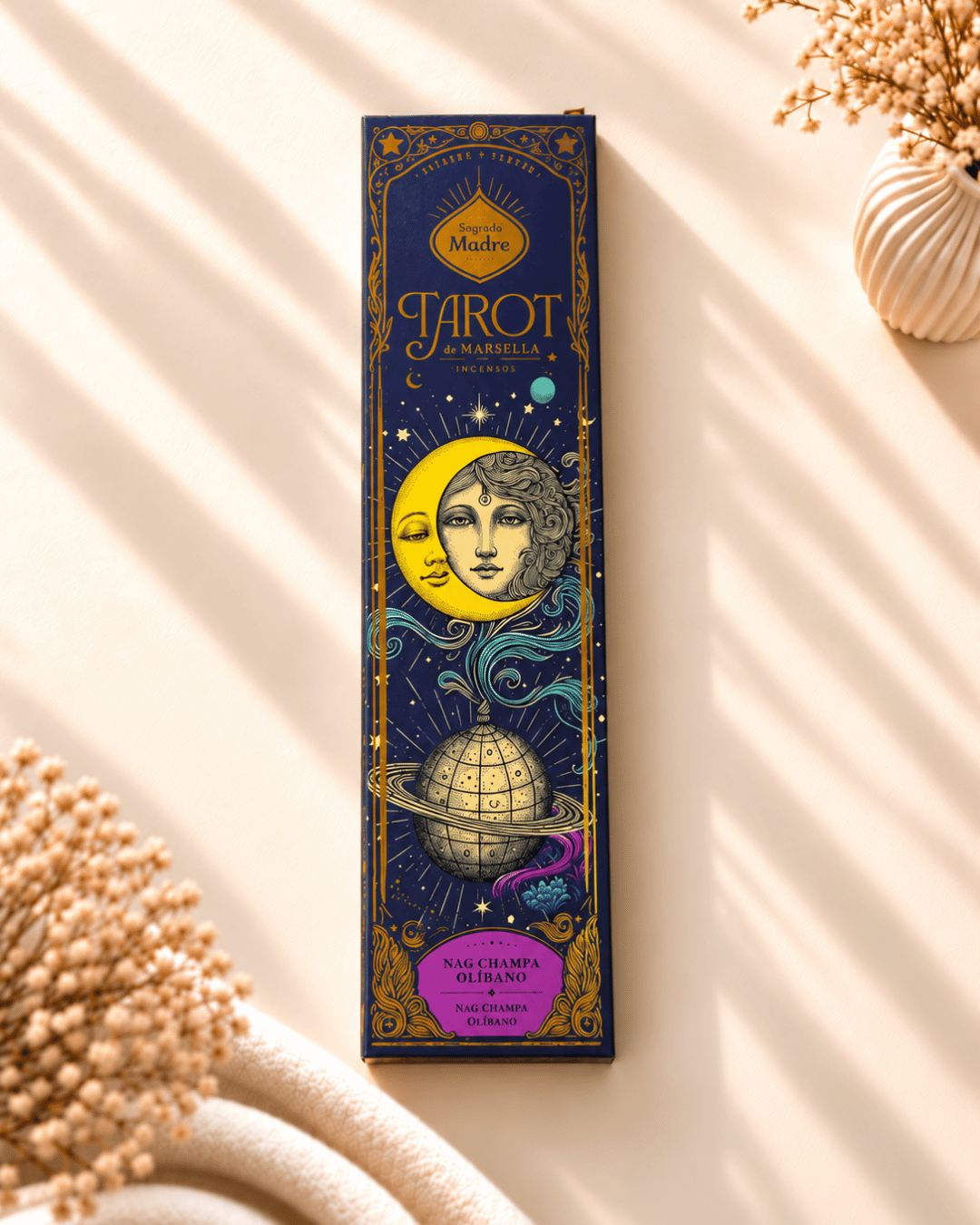 Incenso Tarot Marsella – Nag Champa e Olíbano